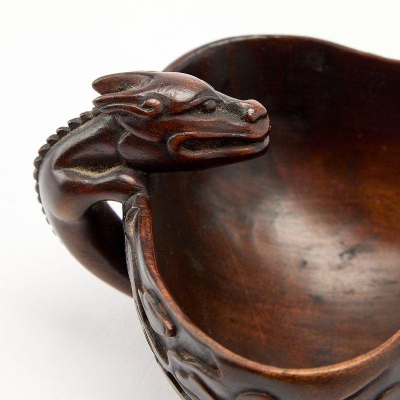 A Chinese Carved Boxwood Cup - 图9