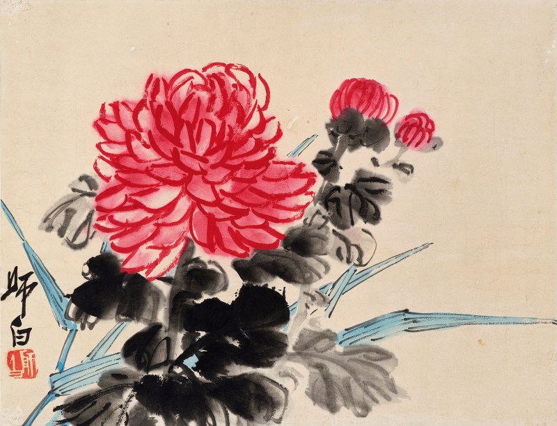 娄师白  秋菊