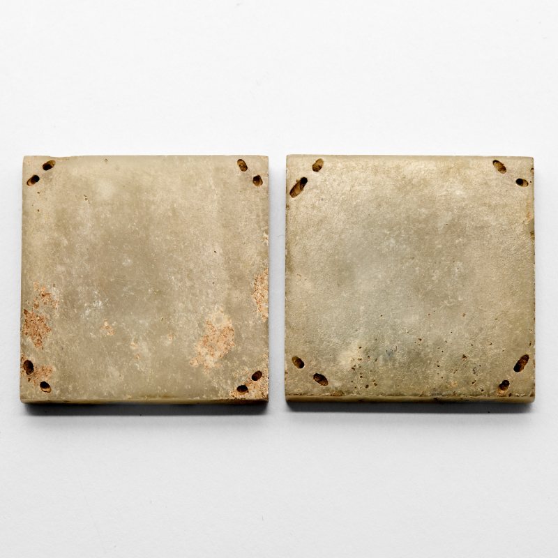 Two Chinese Jade Belt Plaques - 图5