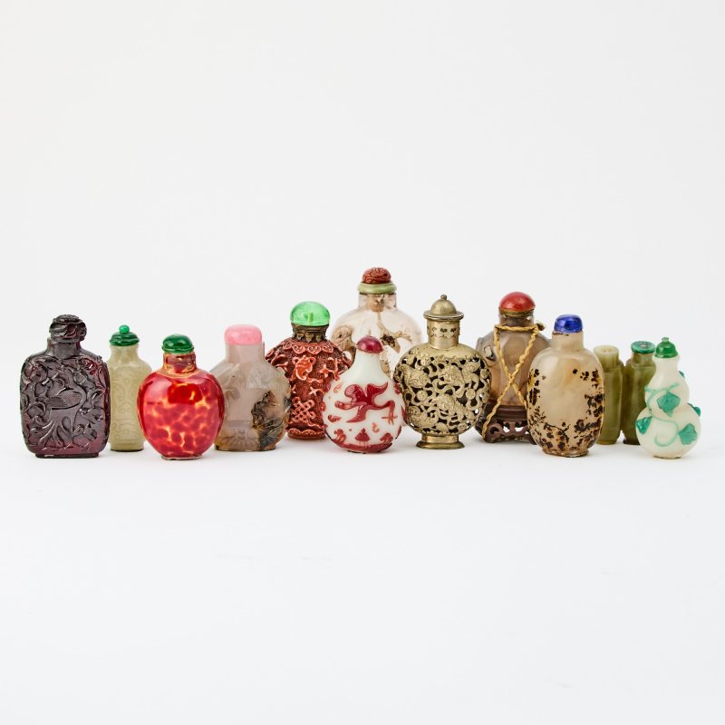 A Group of Chinese Snuff Bottles