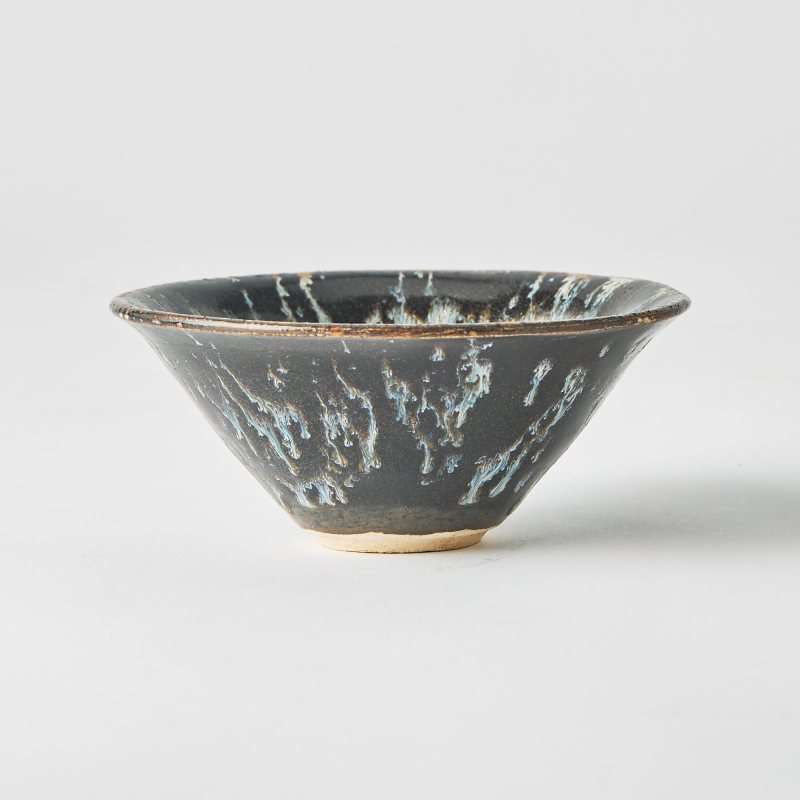 A Chinese Jizhou-Type Glazed Tortoiseshell Tea Bowl - 图2