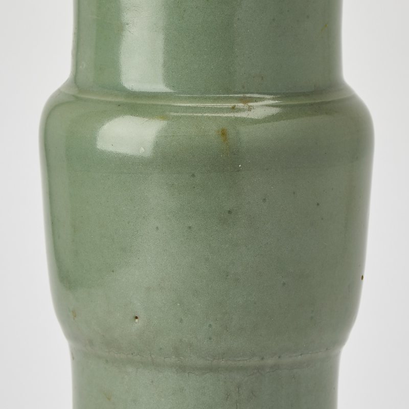 A Chinese Longquan Celadon Vase, Gu - 图3