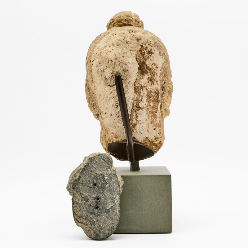 Two Gandharan Buddhistic Head Fragments - 图6