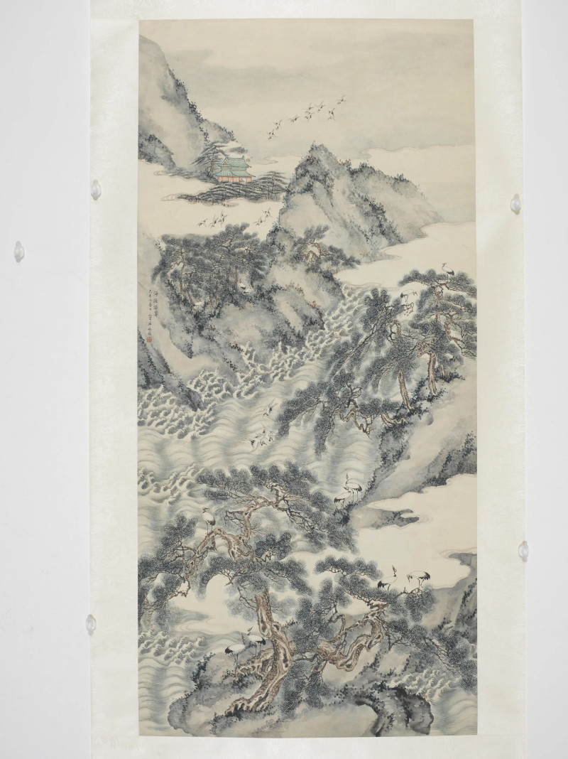 1657年作 屈兆麟 1929年作 海屋添筹 - 图3