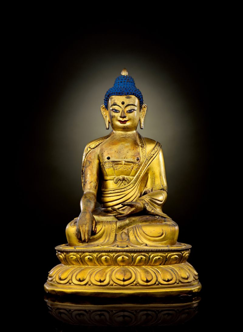 清乾隆（1736-1795年） 释迦牟尼佛像