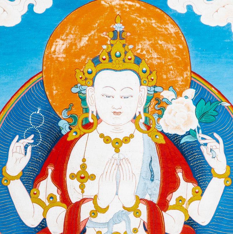 Two Tibetan Thangka - 图9