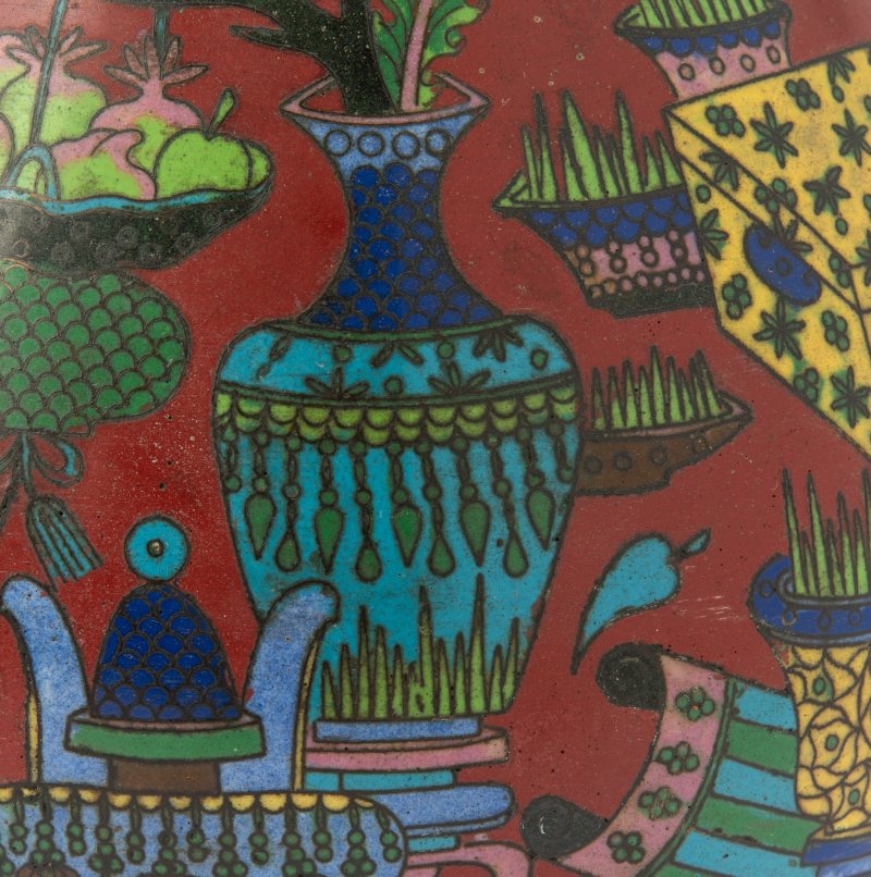 A Chinese Cloisonne Enamel Jar - 图2