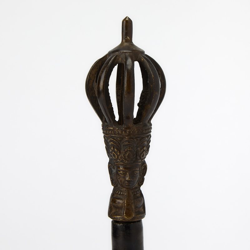 Two Tibetan Bronze Ritual Articles - 图7