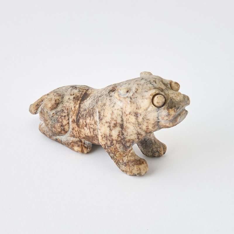 A Chinese Carved Jade Beast