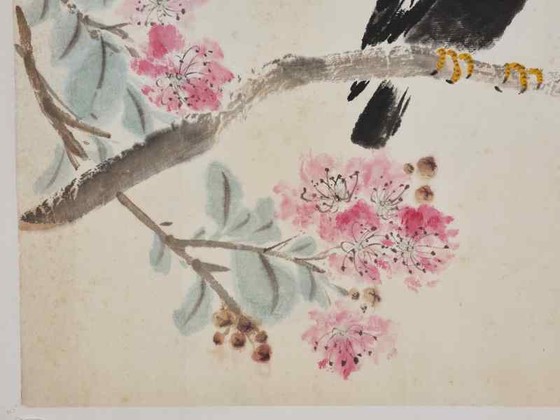 王雪涛  桃花八哥 - 图5