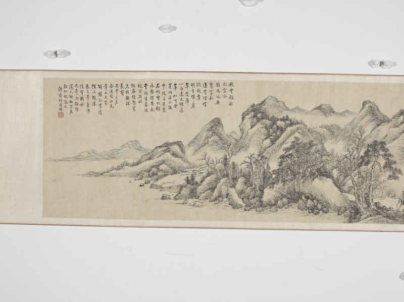1656年作 何维朴  深山揽胜图 - 图3