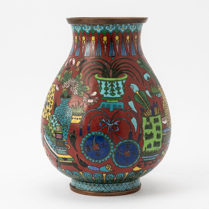 A Chinese Cloisonne Enamel Jar - 图4