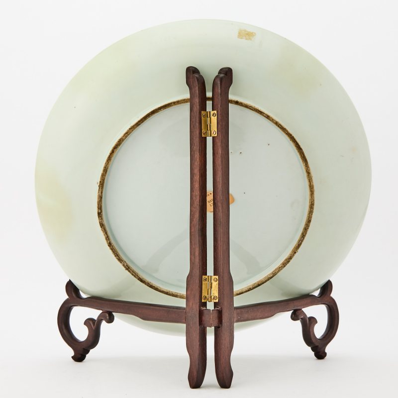 A Chinese Famille Verte Porcelain Charger - 图4