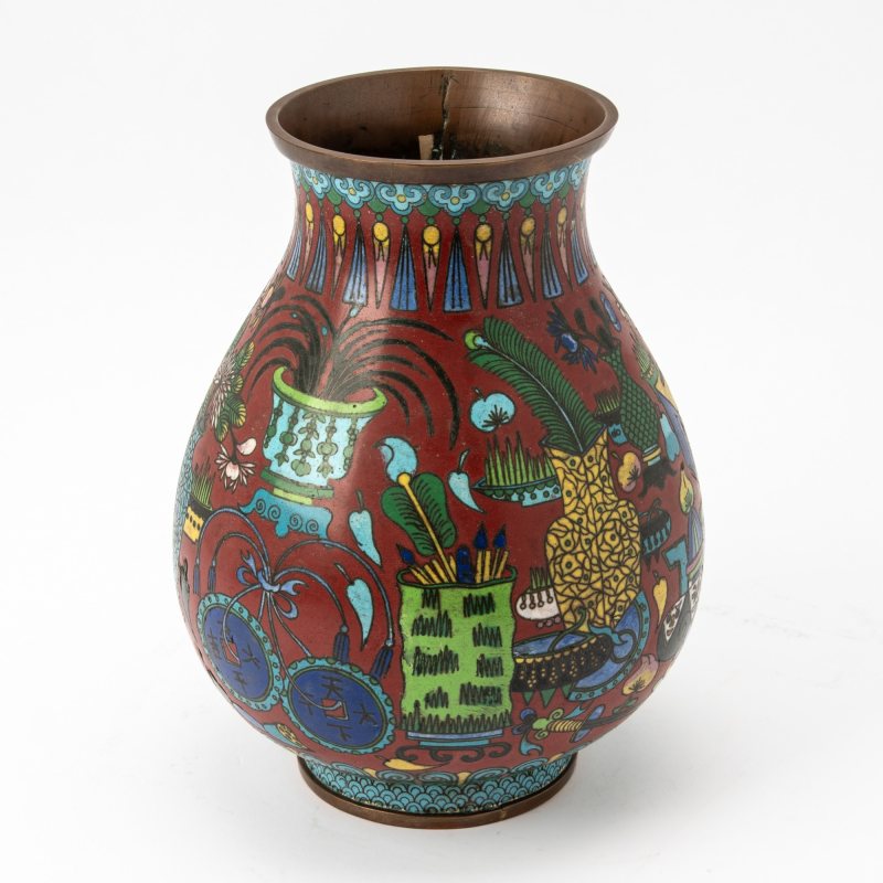 A Chinese Cloisonne Enamel Jar - 图5