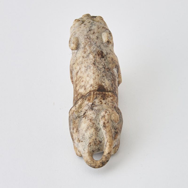 A Chinese Carved Jade Beast - 图4