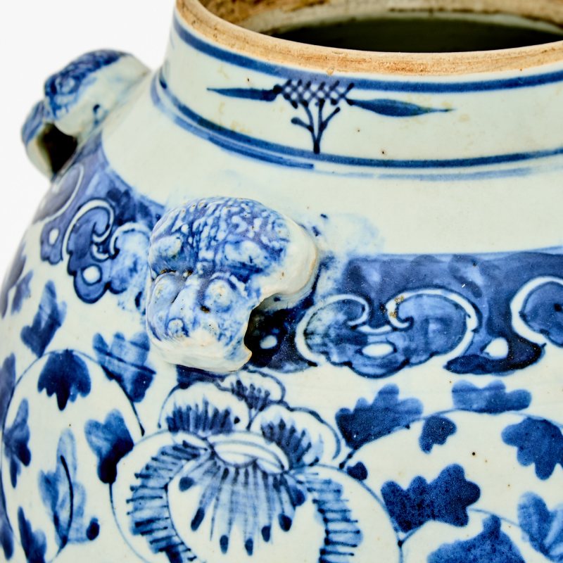 Four Asian Blue and White Porcelain Articles - 图3