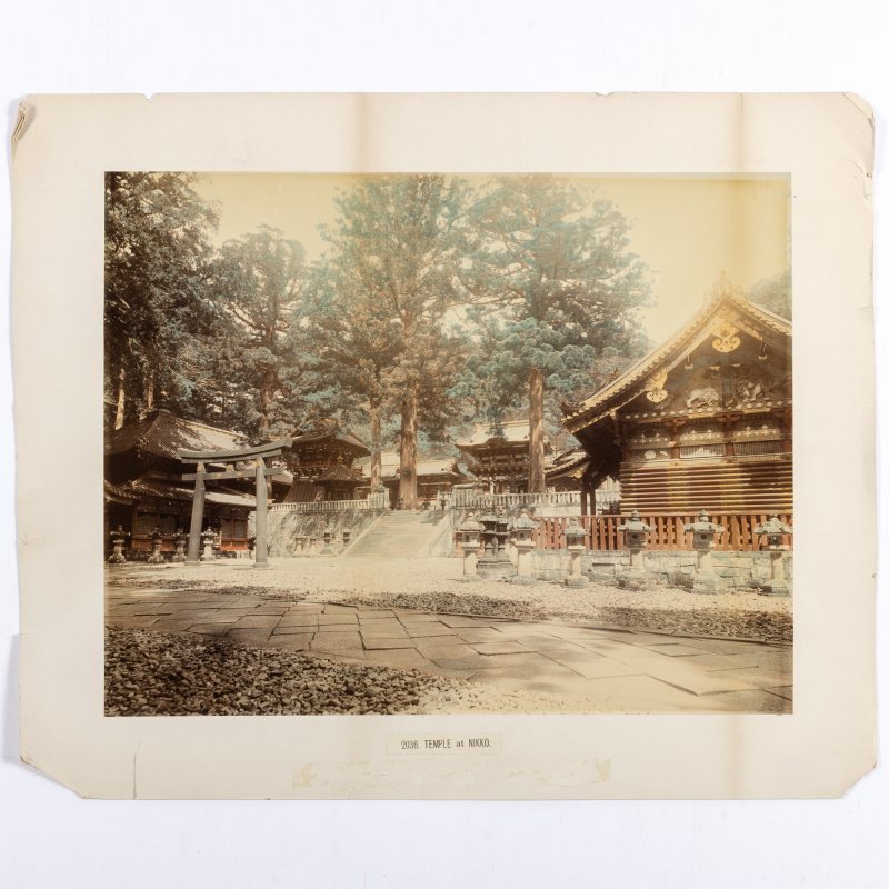 A Group of Japanese Albumen Prints Showing Scenes of Natural Beauty - 图5
