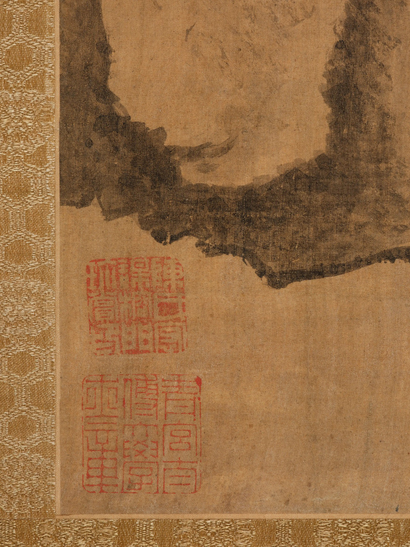 龚贤 壬子（1672年）作  仿倪瓒山水 - 图6