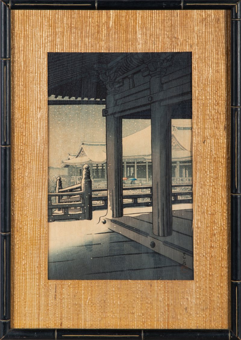 Two Japanese Shin Hanga Woodblock Prints - 图2