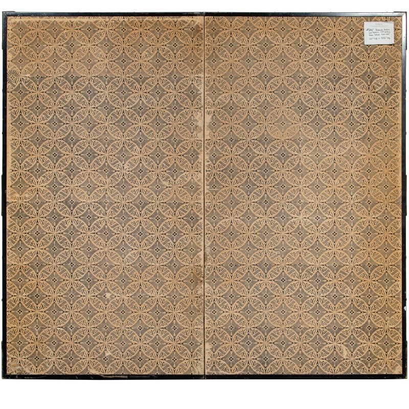 A Fine Japanese Kano School Two-Panel Painted Screen - 图4
