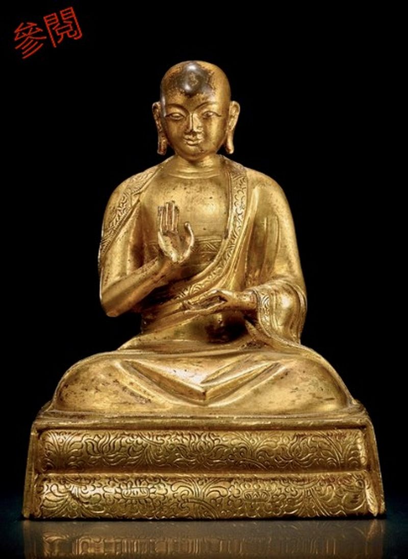 清乾隆（1736-1795年）罗汉像 - 图2
