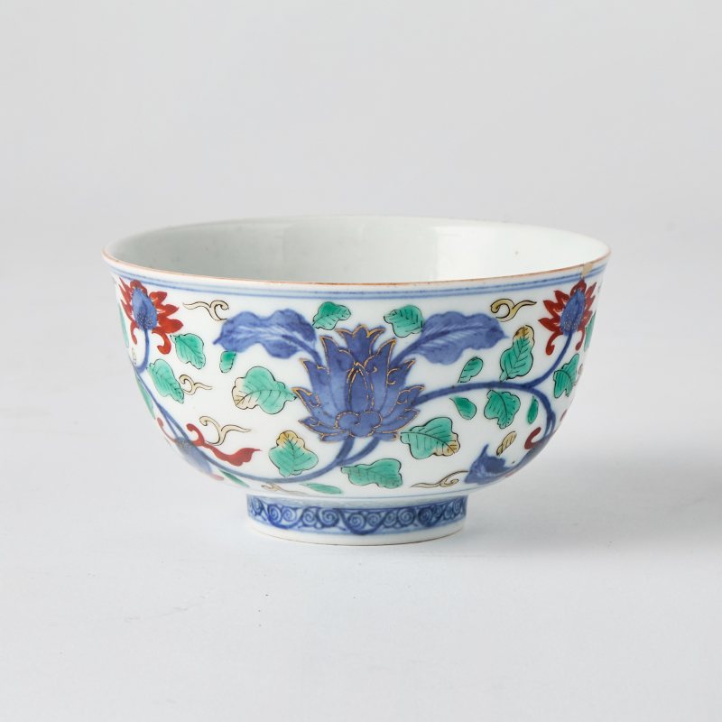 A Chinese Famille Verte Porcelain Bowl