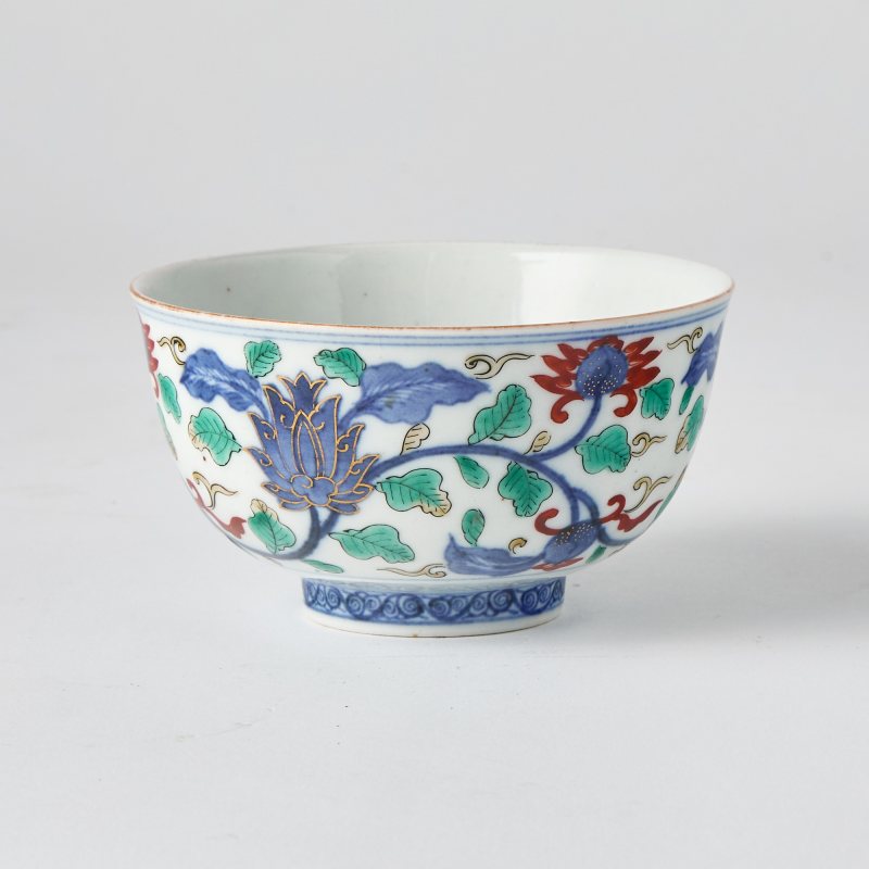A Chinese Famille Verte Porcelain Bowl - 图2