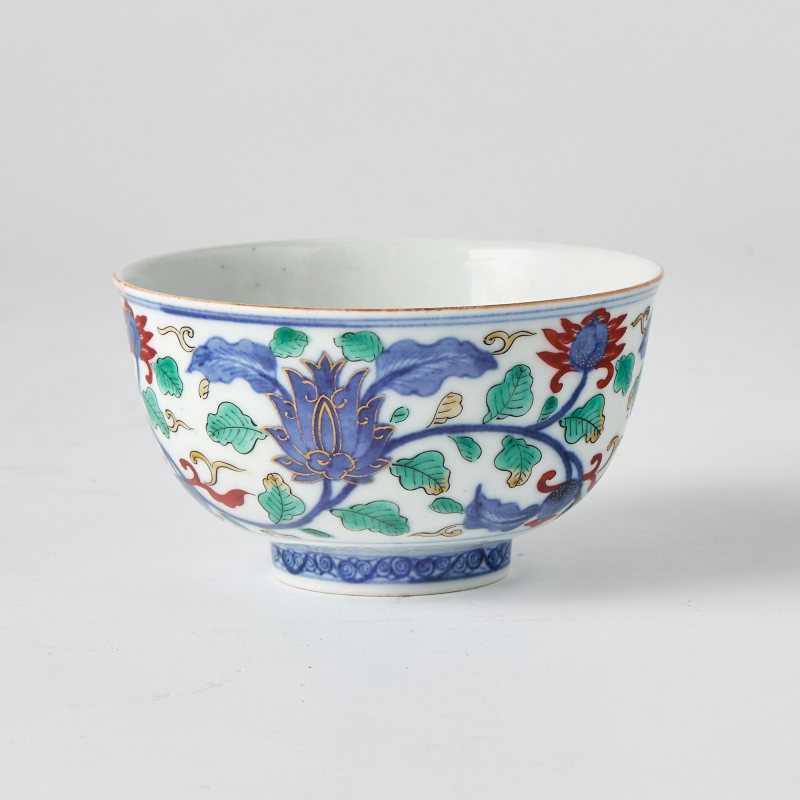 A Chinese Famille Verte Porcelain Bowl - 图3
