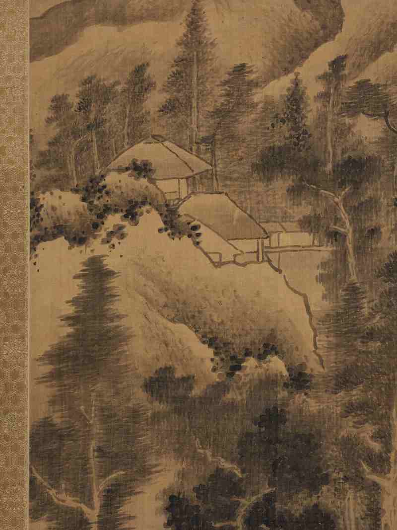 龚贤 壬子（1672年）作  仿倪瓒山水 - 图8