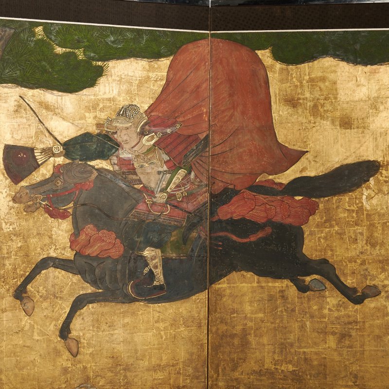 A Japanese Six-Panel Folding Screen - 图7