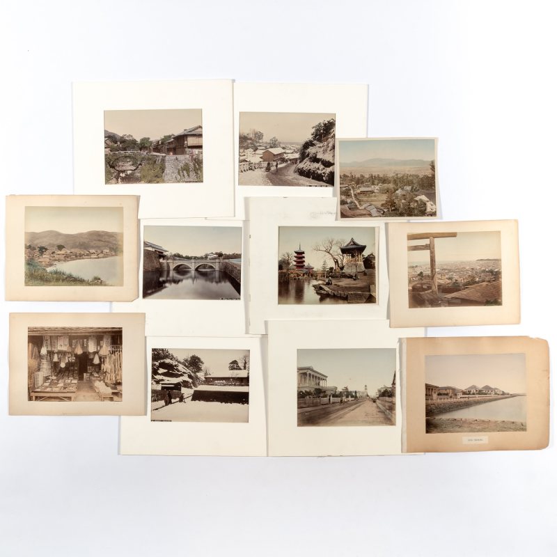 A Group of Japanese Albumen Prints Depicting Architectural and Man-made Structures - 图2