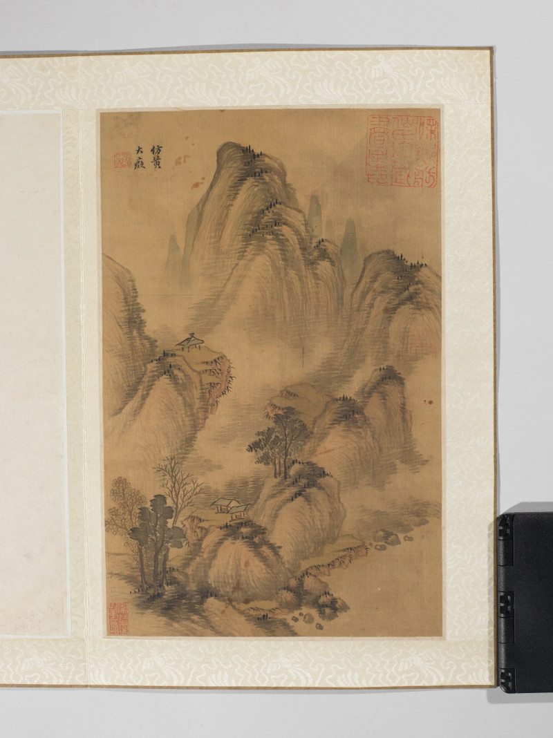 杨晋 1685年作 仿各家山水册 - 图7