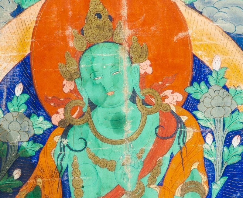 Two Tibetan Thangka - 图5