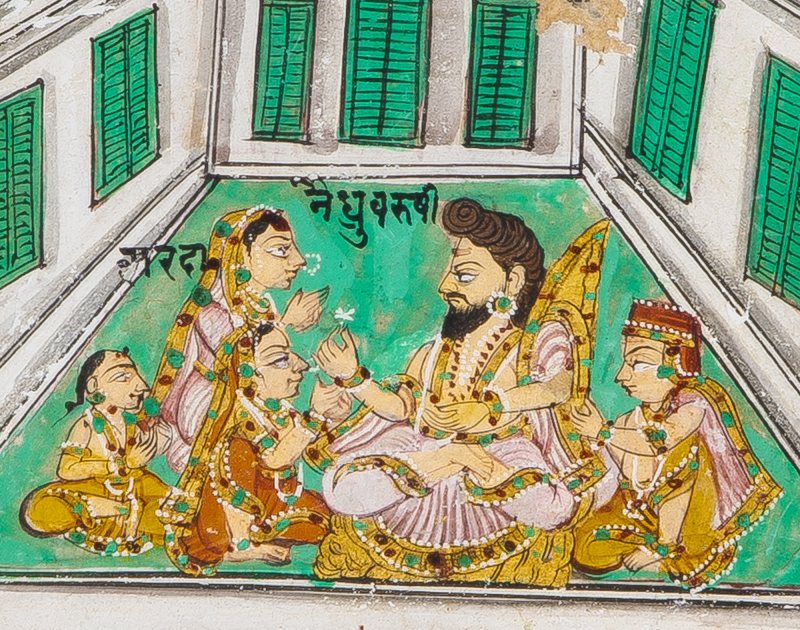 Five Indian School Paintings - 图16
