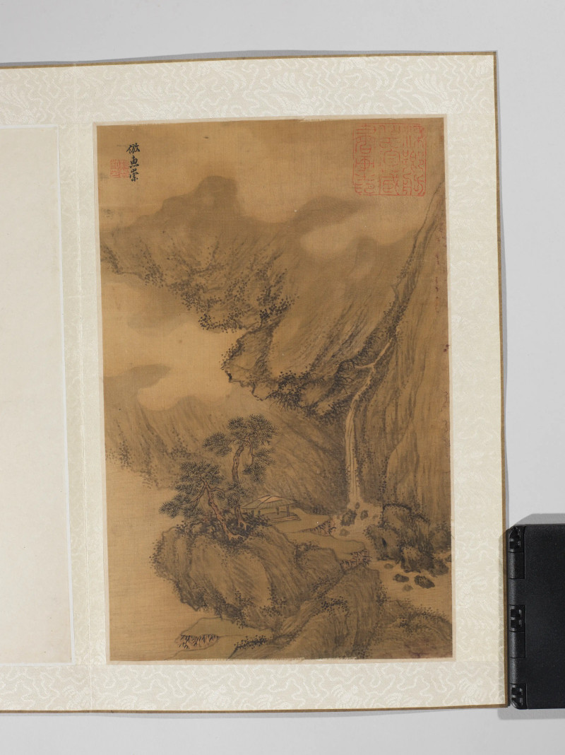 杨晋 1685年作 仿各家山水册 - 图8