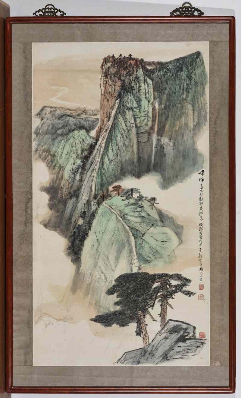 何海霞  华岳松风 - 图2