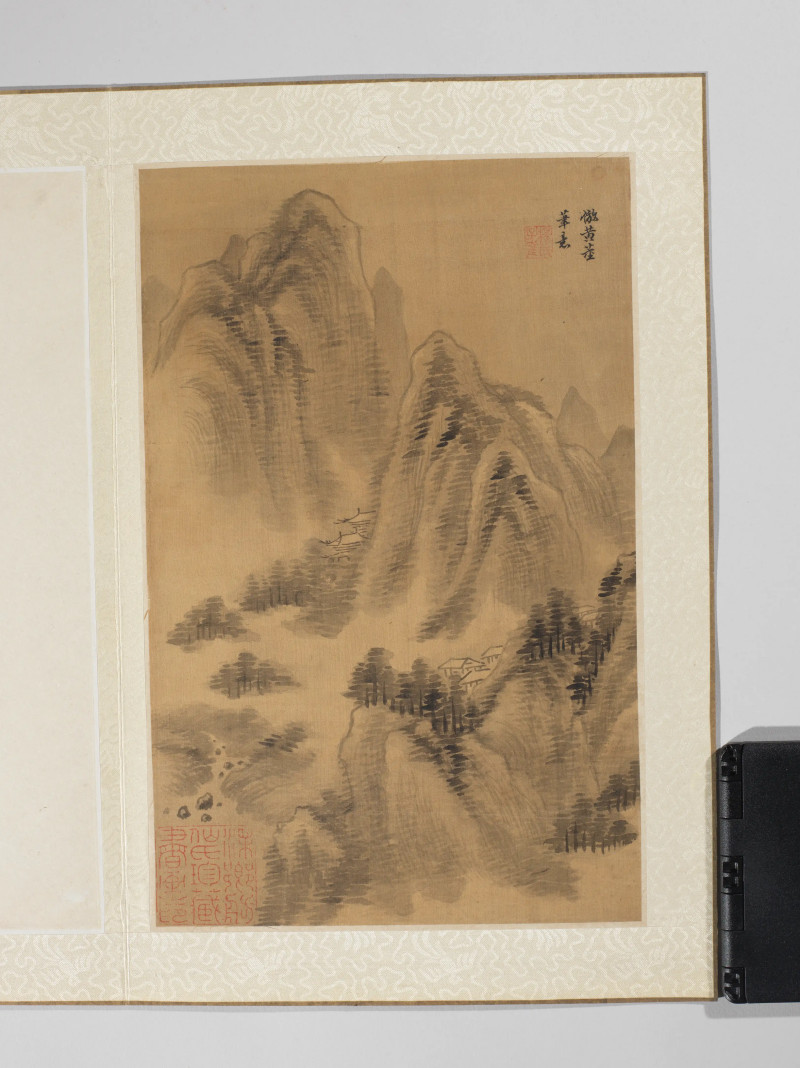 杨晋 1685年作 仿各家山水册 - 图9