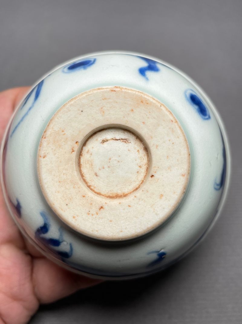 清中期 青花过墙龙纹茶园 - 图22