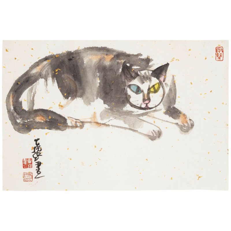 矯毅(1917-2011)　爲王嫻歌冩墨半集　水墨紙本　軟片十四幀　一九九二年作 | JIAO YI (1917-2011); YU SHICHAO (BORN 1953) - 图17