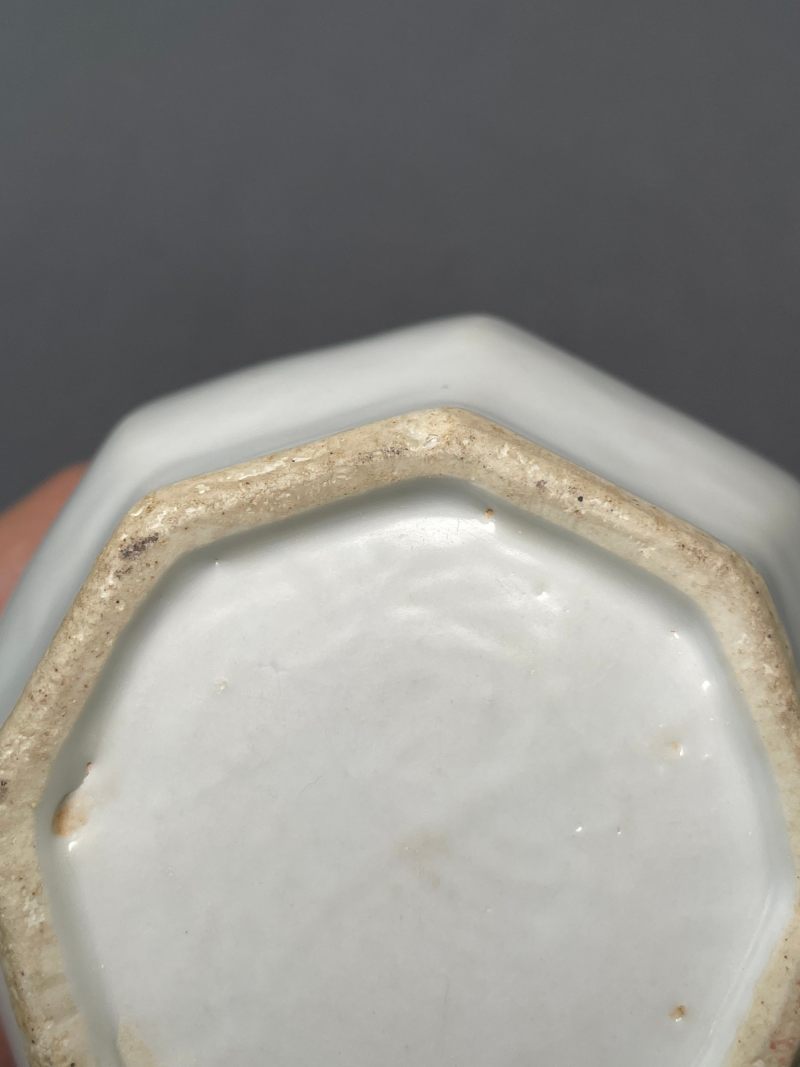 明 白釉瓜棱罐（一对） - 图36