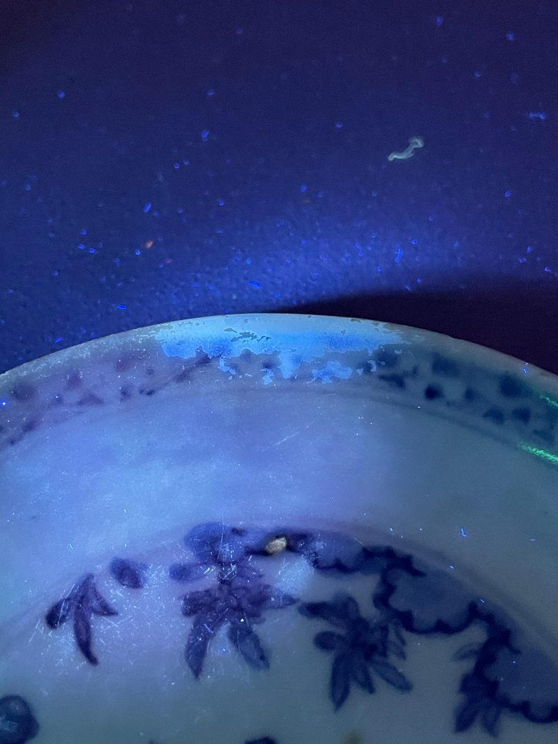 明中期 青花“青云折桂”故事图盘 - 图13
