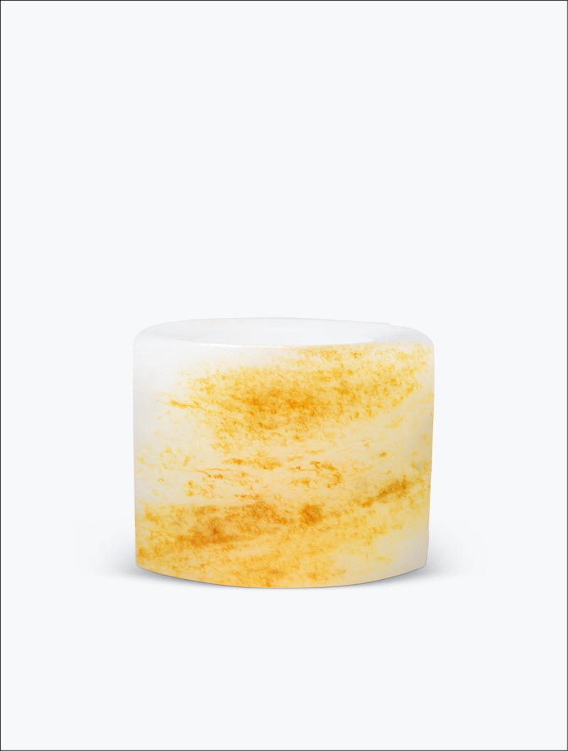 清中期 青白玉扳指
