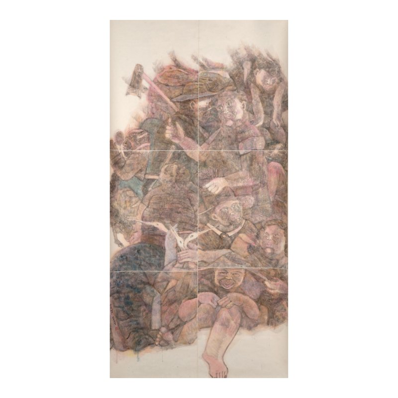 王犁（生於1970年）　農人　設色紙本　立軸　二〇〇九年作 | WANG LI (BORN 1970) - 图1