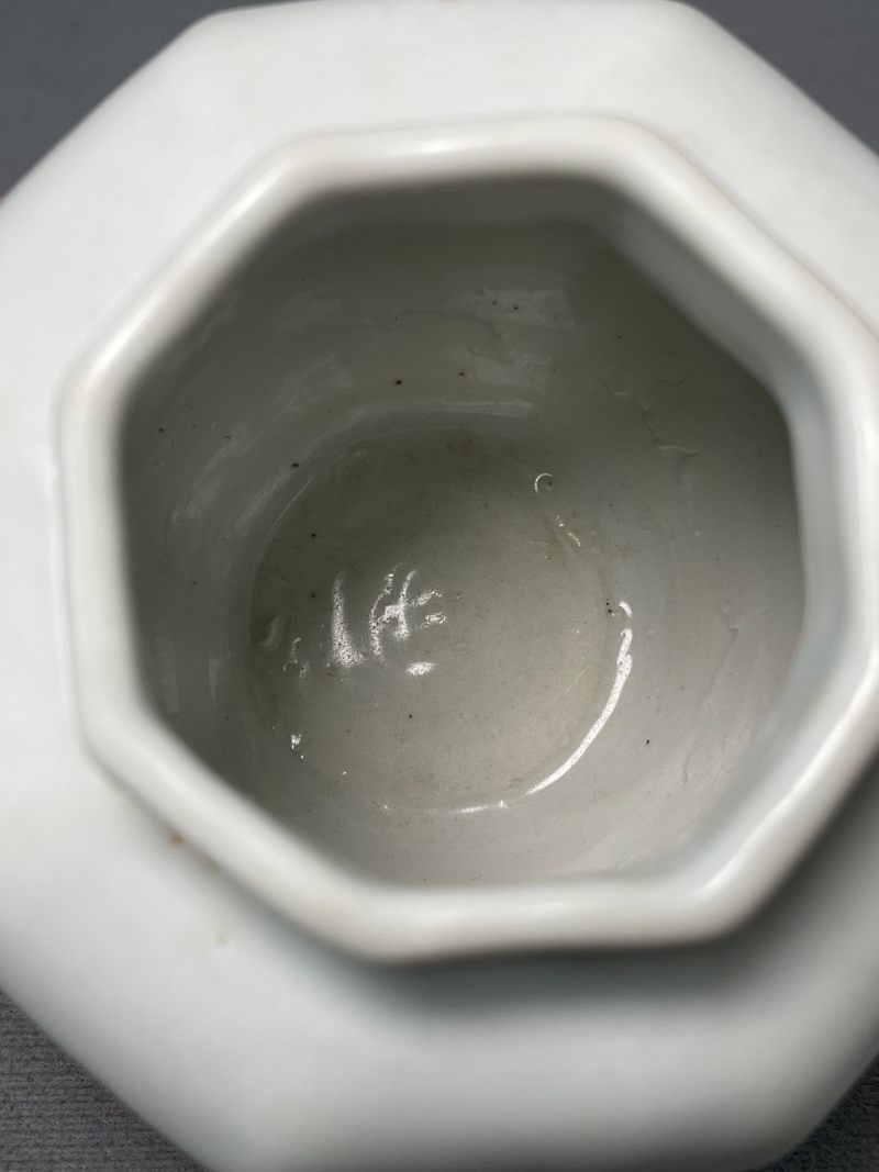明 白釉瓜棱罐（一对） - 图17