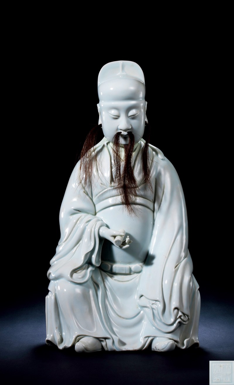 清中期 德化文昌帝君像