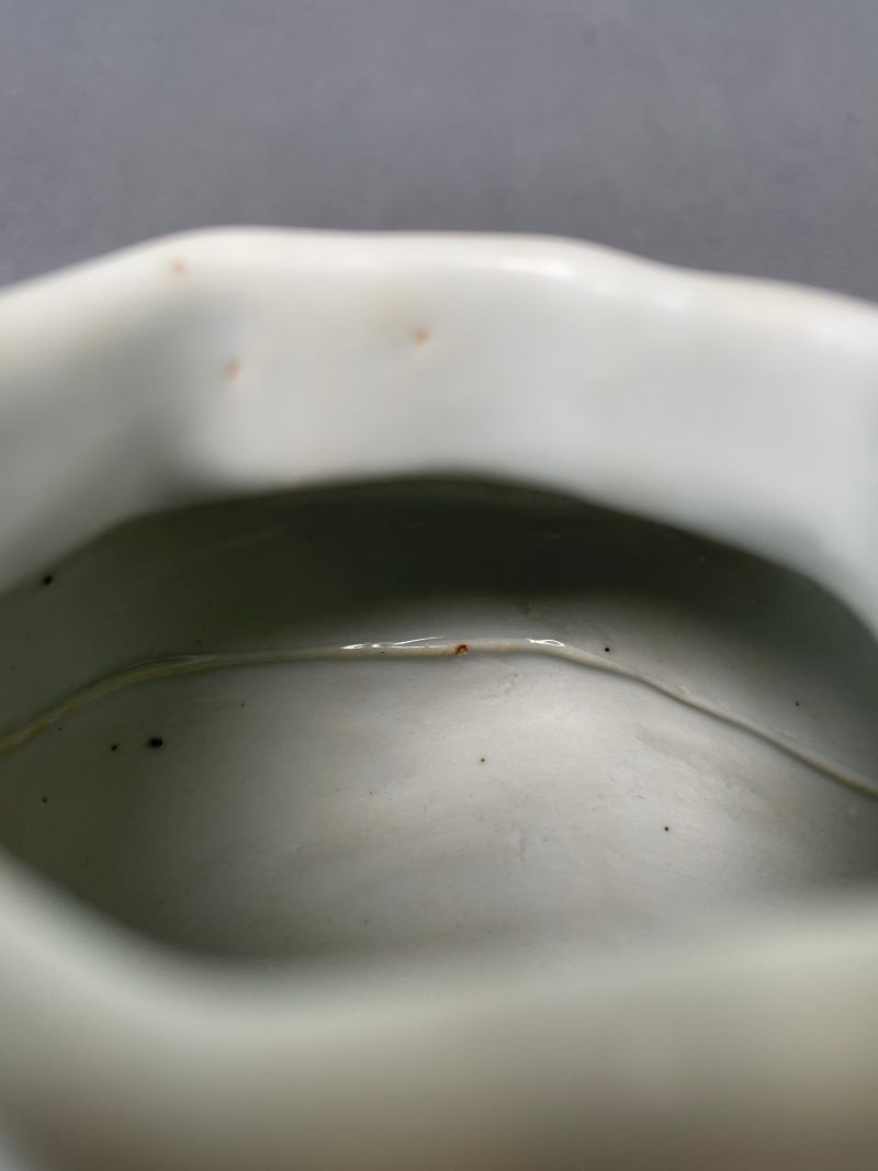 明 白釉瓜棱罐（一对） - 图20