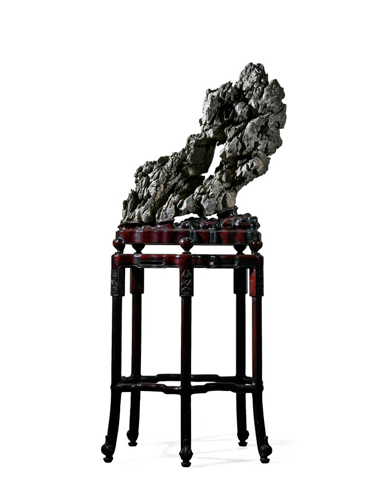 清 “待鳯”英石