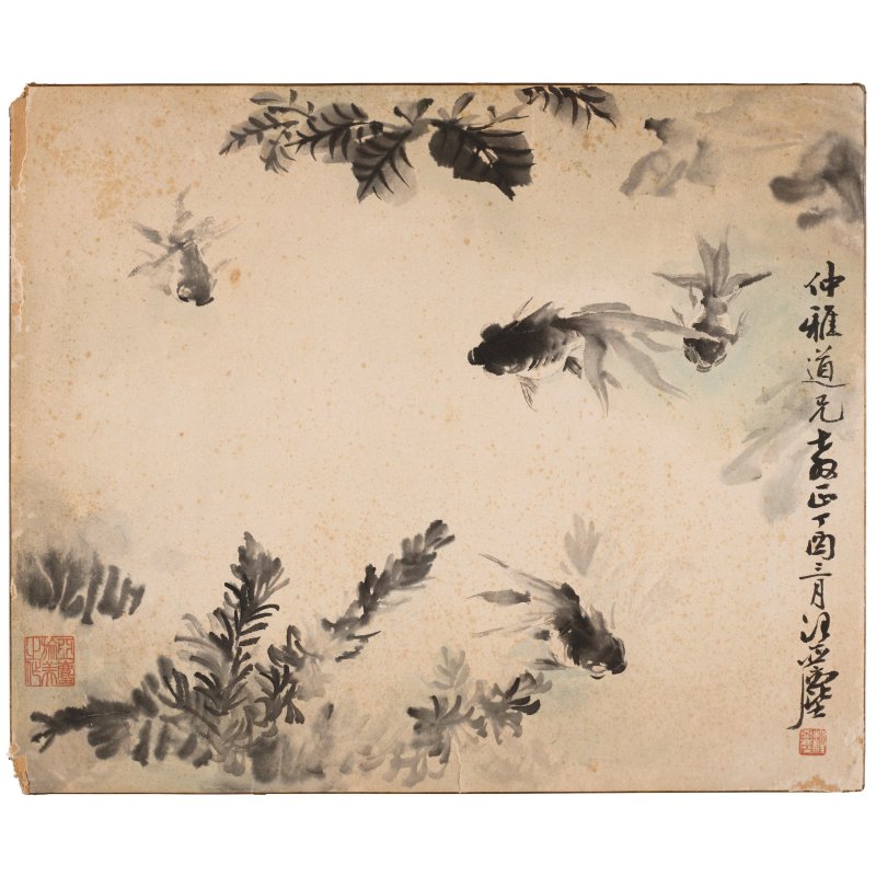 汪亞塵（1894-1983）　作品二幀 | WANG YACHEN (1894-1983) - 图2
