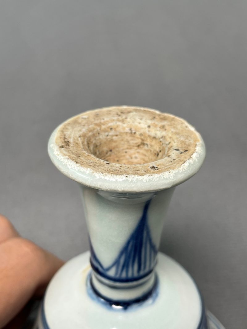 明天启 眀天启 青花婴戏图高足杯 - 图21