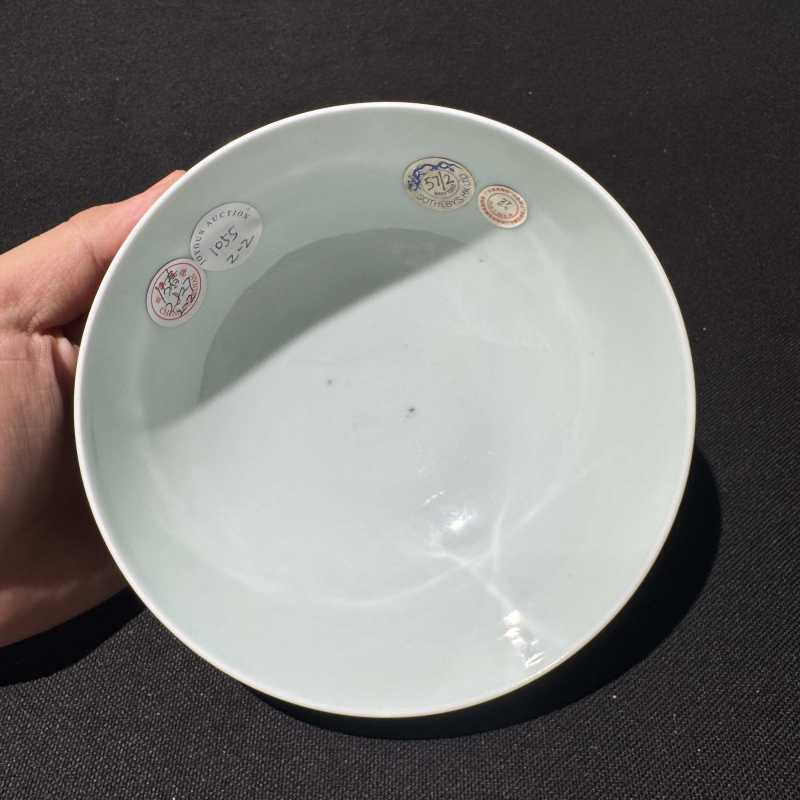 清雍正 霁红釉碗一对 - 图13